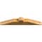 Ekena Millwork Portland Rough Sawn Timber Gable Bracket, Western Red Cedar, 36"W x 6"H x 4"D x 4"F, 4/12 Pitch GBW036X06X0404POR00RWR - alternate 5